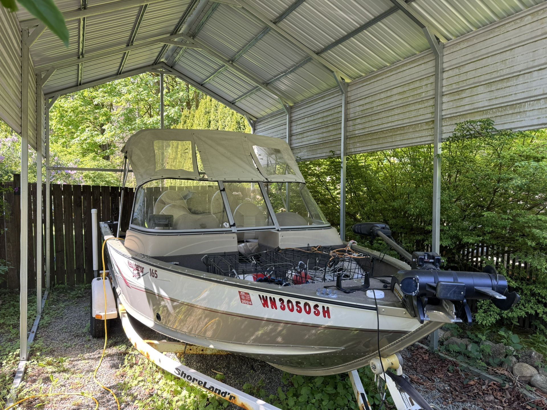 2005 Alumacraft Navigator 165 sport