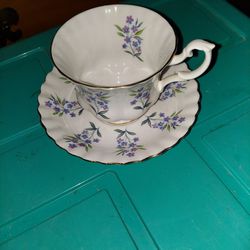 English Tea Cup And Saucer