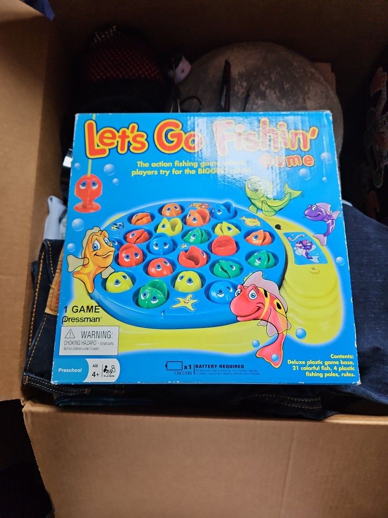 Let's Go Fishin Game