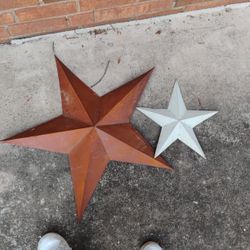 Rustic Metal Stars 