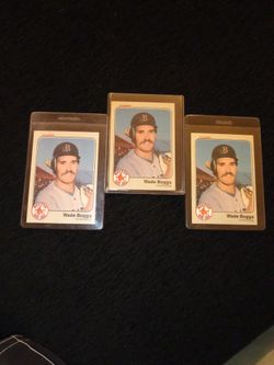 Wade Boggs rookie