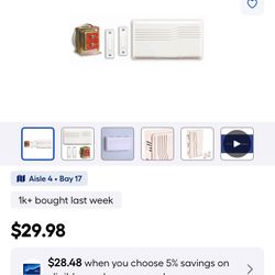 Utilitech White Wired Doorbell Chime