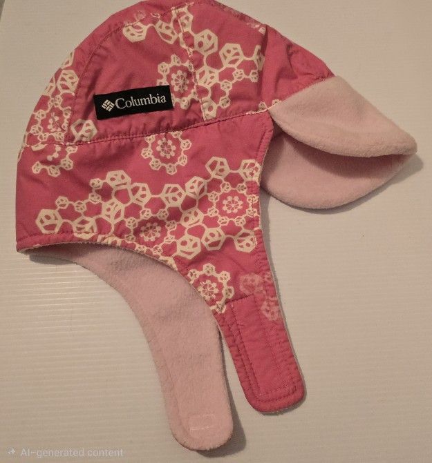 Columbia infant/toddler hat/beanie/Squishmellows Pink Penguin