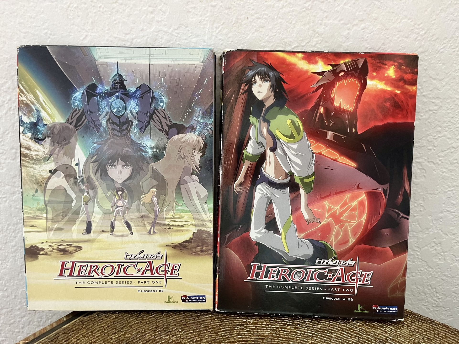 The Heroic Age - The Complete Series - Part One & Two- DVDs