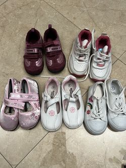 Sz 7 Toddler Girls Shoes Brand New Never Worn