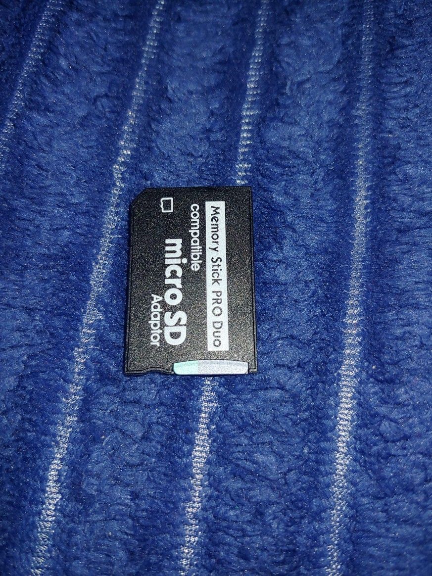 32gb Sony PSP Memory Stick Memory Card (Micro SD + Pro Duo Adapter)28 games in
