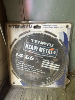 metal miter saw blade 14” 66 teeth