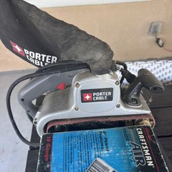 Crown Stapler And Porter Sander