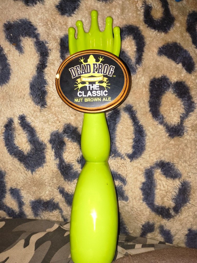 The Classic Dead Frog Brewery Leg Beer Tap