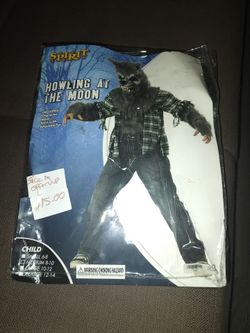 Werewolf costume kids size