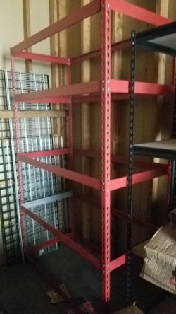 Boltless Industrial Shelving And Storage Cabinet