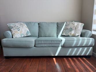 Sage Green 3-Seater Sofa (82” x 37”)