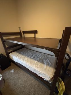 Solid Wood Bunk Bed