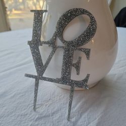Love Sign Wedding/Event Cake Topper