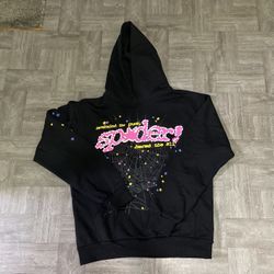 Sp5der P*nk V2 Hoodie ‘Black’