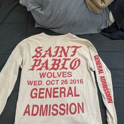 Kanye Saint Pablo Tour Los Angeles Long Sleeve Tee
