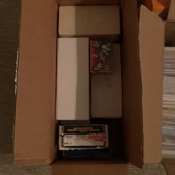Boxed Of Mixed Sports Cards