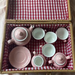 Ceramic Play Tea Set 