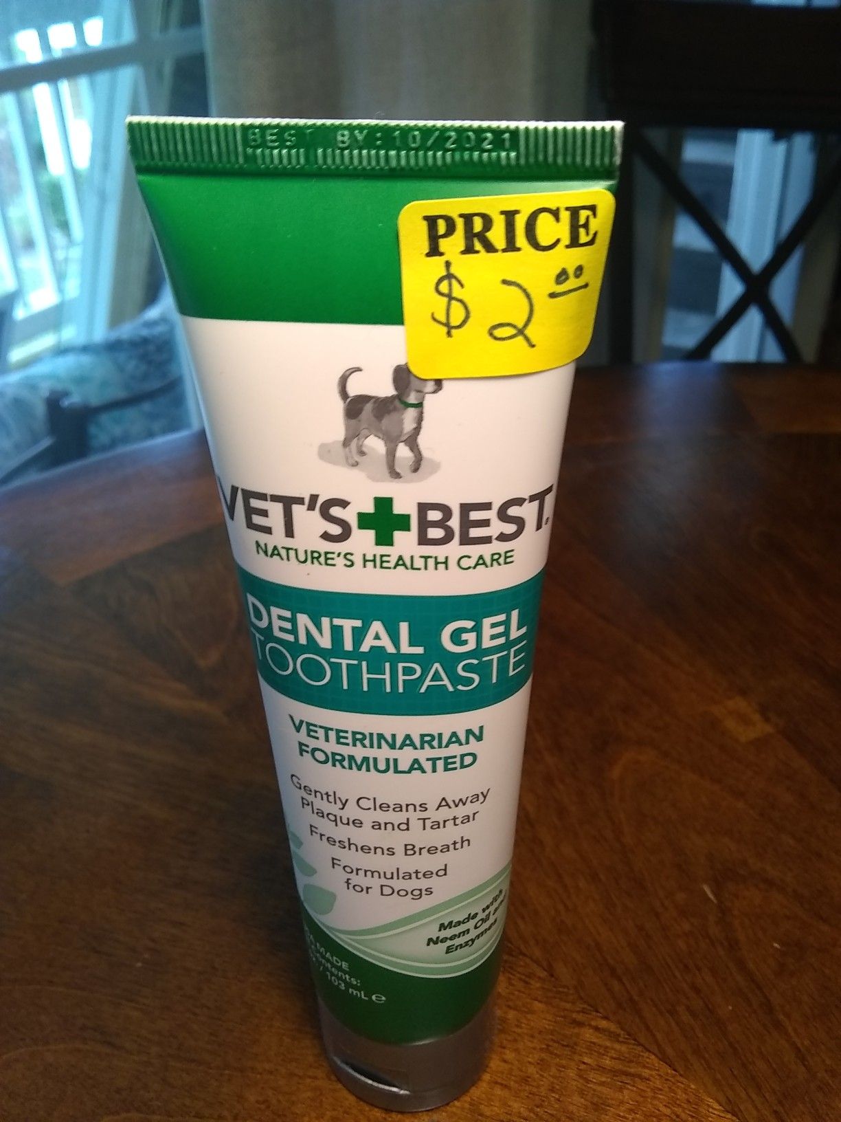 VETS BEST Nature's Health Care Pet Toothpaste