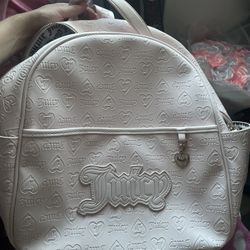 Cute Baby Pink Juicy Couture  Backpack