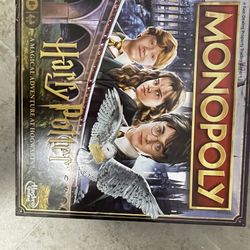 Monopoly Harry Potter Game 