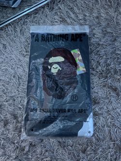 Bape T shirt with bathing ape on the side