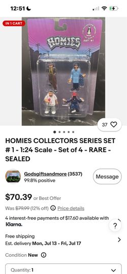 Homie set # 1 fair condition
