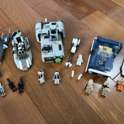 Massive Lego Star Wars Assorted Speeder/ Ship Lot
