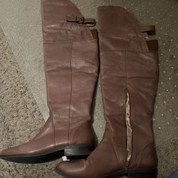 Steve Madden Thigh High Boots, Cognac