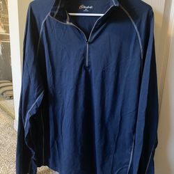 Mens  Cloudveil 1/4 Zipped Neck Pullover