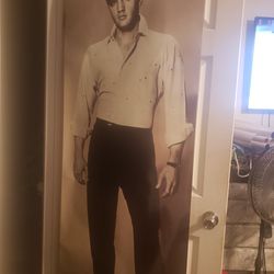 Classic Vintage Elvis Door Size Poster 