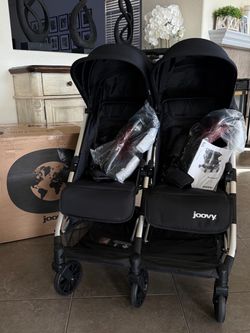 Joovy Kooper X2 Double Stroller- New
