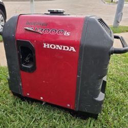 Honda Portable Inverter Generator, 3000 Surge Watts, 2800 Rated Watts, Electric Start,