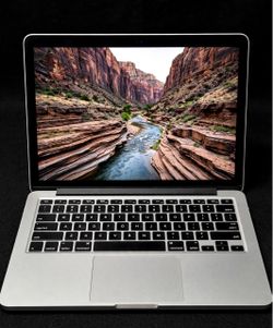 Apple MacBook Pro 13” Retina i5/8GB/256GB SSD $180