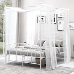 Canopy Bed Frame( Mattress Not Included)
