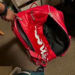 Wilson red Tour 9-12 Pack Tennis Bag 