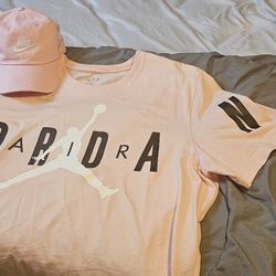 Men's Or Women Jordan Tshirt And Hat