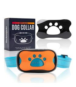 Technopets Super Sale Anti-Bark Dog Collar ︱Only Beeps and Vibration ︱Humane, No Shock ︱Works Without Remote︱Adjustable for Dogs from 11