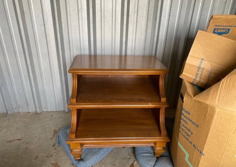 Wooden Nightstand