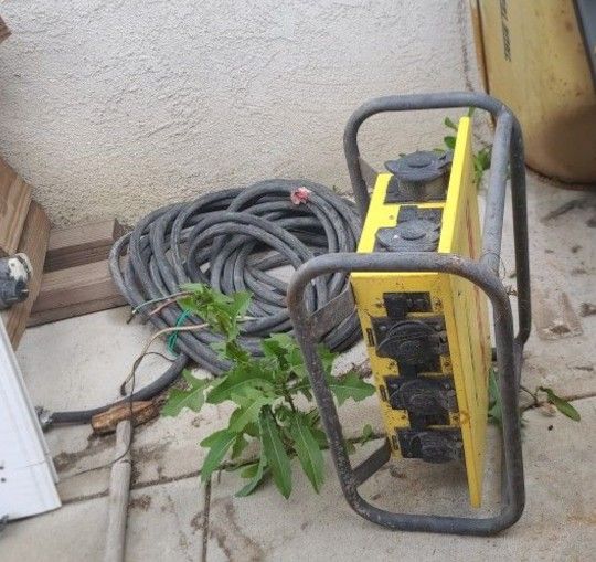 Spider Box And 6/3 Cable