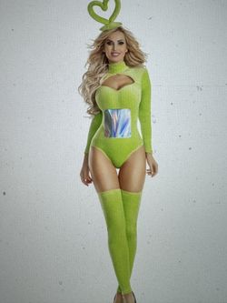 Fashion Nova TV Green Two Piece Costume - S