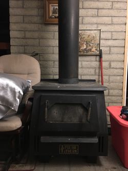 Polar therm cast iron wood burning stove/fireplace for Sale in Riverside,  CA - OfferUp