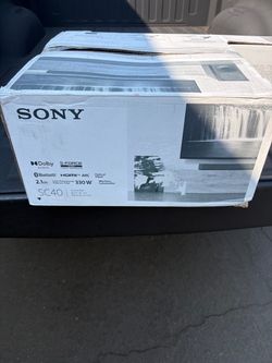 Sony HT-SC40 2.1ch Soundbar w/ Wireless Subwoofer