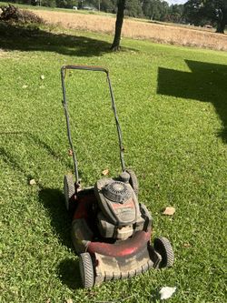 Previously Used Troy-bilt Red Push Mower