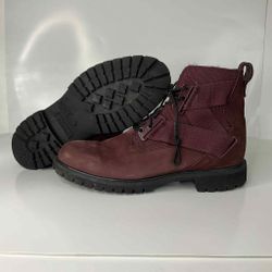 Timberland 6" Waterproof Belt Boots Nubuck Leather size: 10.5 Mens 