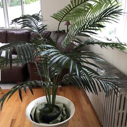 Nearly Natural 5' Fake palm plant