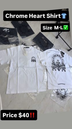 Chrome heart shirts all sizes available‼️🛍️