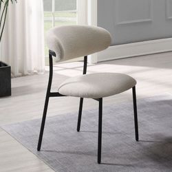 Jirina - Side Chair (Set of 2) - Beige Chenille