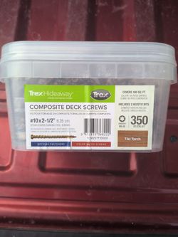 Trex Hideaway Composite Deck Screws