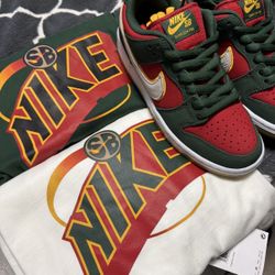 NIKE SB DUNK SEATTLE SUPERSONICS Sz 8